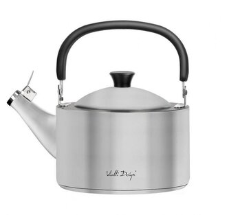 Vialli Design Čajová konvice s píšťalkou,1,5l, leštěná ocel, DIAMANTE 27855