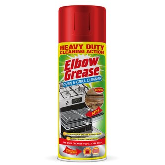 Elbow Grease Čistící sprej na trouby a grily 400ml Elbow Grease Čistící sprej na trouby a grily 400ml