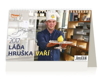 Kalendář stolní 2017 - Láďa Hruška vaří