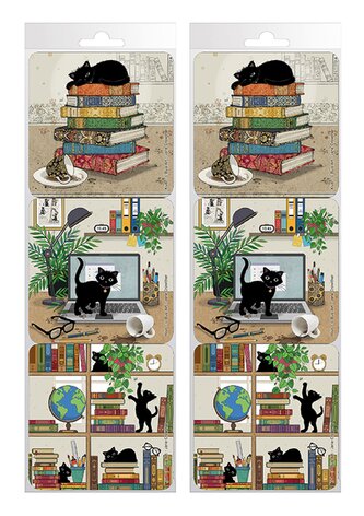 Podtácky 6 KS SOV34H02 BUG ART KIUB