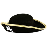 Klobouk Pirát s lebkou dětský