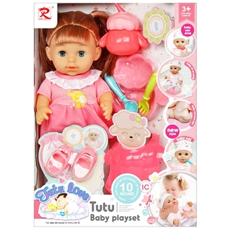 Panenka se zavírajícími očky a zvukem