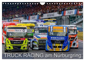 Truck Racing am Nürburgring (Wandkalender 2025 DIN A4 quer), CALVENDO Monatskalender