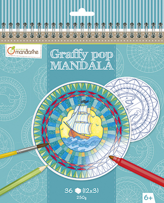 Omalovánky Mandaly pro kluky, Avenue Mandarine