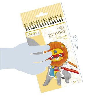 Prstové loutky Zvířecí hrdinové, Avenue Mandarine