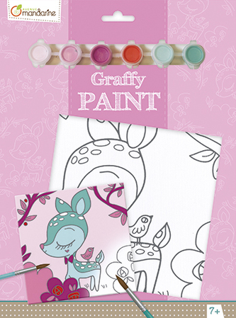 Malování na plátno Koloušek, Avenue Mandarine