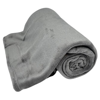 HOME ELEMENTS Deka 150x200 cm jednobarevná šedá Cesmína