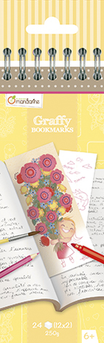 Omalovánky Záložky pro maminku, Avenue Mandarine