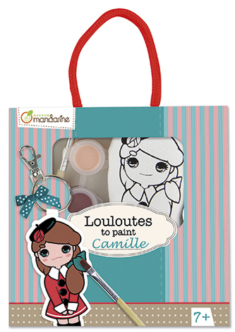 Přívěsek k vymalování Panenka Camille, Avenue Mandarine