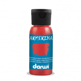 Barva na porcelán Darwi Armerina 50ml – 490 Vermilion