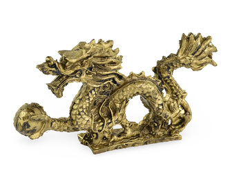 Soška drak zlatý 13 cm