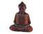 Dřevěná soška Buddha 30 cm tmavá - Dhyana Mudra - meditace
