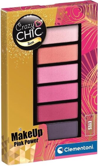 CLEMENTONI Crazy Chic Teen: MakeUp Eyes Pink Power