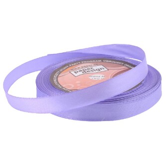 Stuha saténová 12 mm/32 m - levandulová
