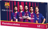 Plastelina szkolna 12 kolory FC Barcelona