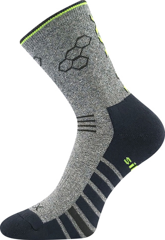 VoXX® ponožky Virgo sv.šedá melé 43-46 (29-31) 1 pár