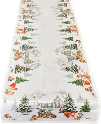 Vánoční ubrus - běhoun na stůl FABIAN 40x140 cm Mybesthome