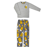 Lonka® Lopping pyžamo dlouhý rukáv pivo/tisk L 1 ks