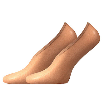 Lady B ťapky NYLON step 20 DEN / 2 páry golden uni 6 ks