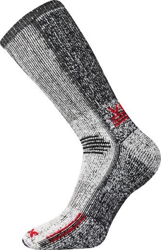 VoXX® ponožky Orbit červená  39-42 (26-28) 1 pár