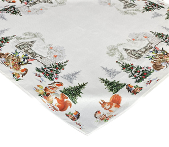 Vánoční ubrus na stůl FABIAN 85x85 cm Mybesthome
