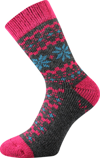 VoXX® ponožky Trondelag tm.šedá melé 35-38 (23-25) 1 pár