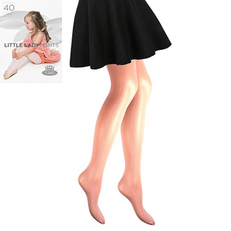 Lady B punčochové kalhoty LITTLE LADY tights 40 DEN rose 146-152 1 ks