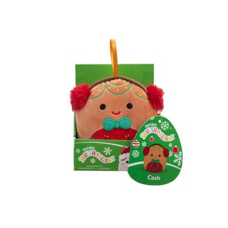 SQUISHMALLOWS Vánoční ozdoba Perníček - Cash, 10 cm