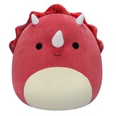 SQUISHMALLOWS Červený triceratops - Tristan, 50 cm