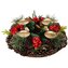 HOMESTYLING Adventní věnec 27 cm KO-ACW006030