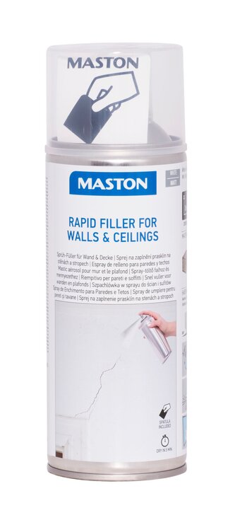 Maston spray RAPID FILLER FOR WALLS & CEILINGS vyplňovací sprej 400ml