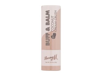 Barry M Buff & Balm Balzám na rty 4 g Coconut Cream Crush pro ženy
