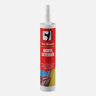 Akrylový tmel EXTERIÉR šedý 280ml Akrylový tmel EXTERIÉR šedý 280ml