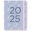 Filofax, plánovač Meadow 2025, A5, sv. modrý