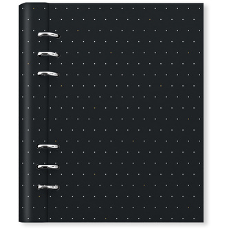 Filofax, Zápisník Clipbook Moonlight, A5, černá/bílá