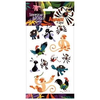 Tetování pavouk Anansi