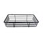 POLIČKA OBDÉLNÍKOVÁ ČERNÁ DRÁT 25X12X6CM