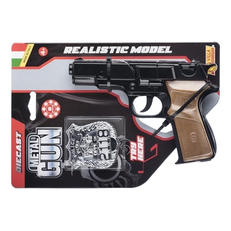 Villa Panther kovová kapslíková pistole s odznakem