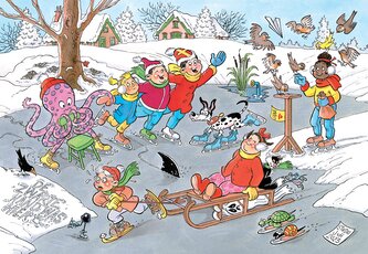 JUMBO Puzzle JvH Junior 17: Bruslení 240 dílků