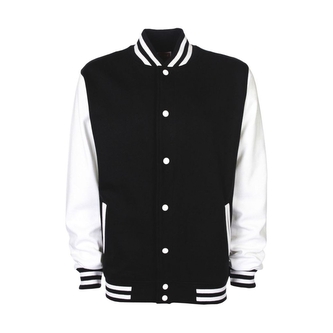 Bunda FDM Varsity Baseball - černá, XL