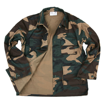Blůza dětská Fosco BDU polní - woodland, XXL