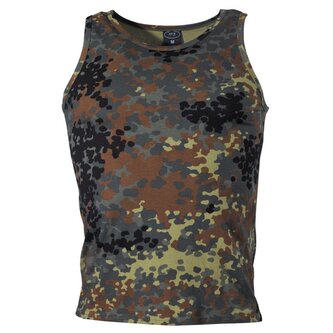 Tílko MFH US Tank - flecktarn, L