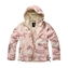 Bunda Brandit Ladies Windbreaker Frontzip - pink-camo, L