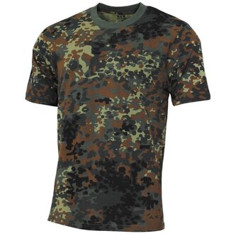 Triko s krátkým rukávem MFH Street - flecktarn, XL