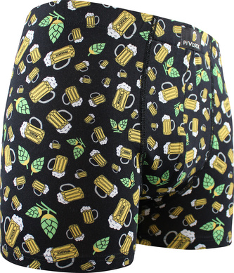 Pánské boxerky VoXX vícebarevné (Kevin-pivo/malé černé) L