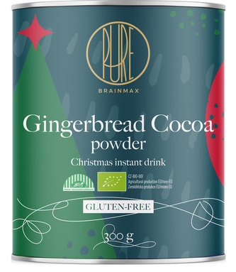 BrainMax Pure Perníkové kakao, BIO, 300 g