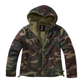 Bunda Brandit Ladies Windbreaker Frontzip - woodland, S