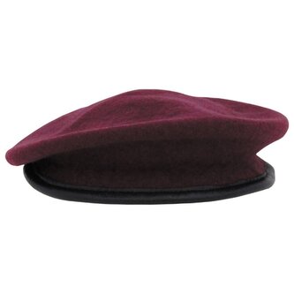 Baret MFH Commando - bordový, 59