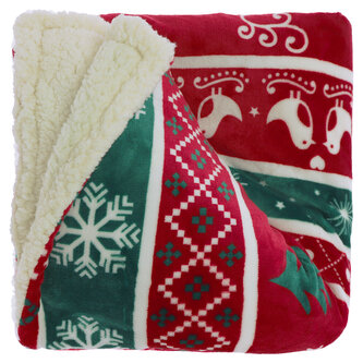 Vánoční deka Bing design 2