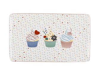 OBDÉLNÍKOVÝ TALÍŘ MUFFI 25,8X15,8CM